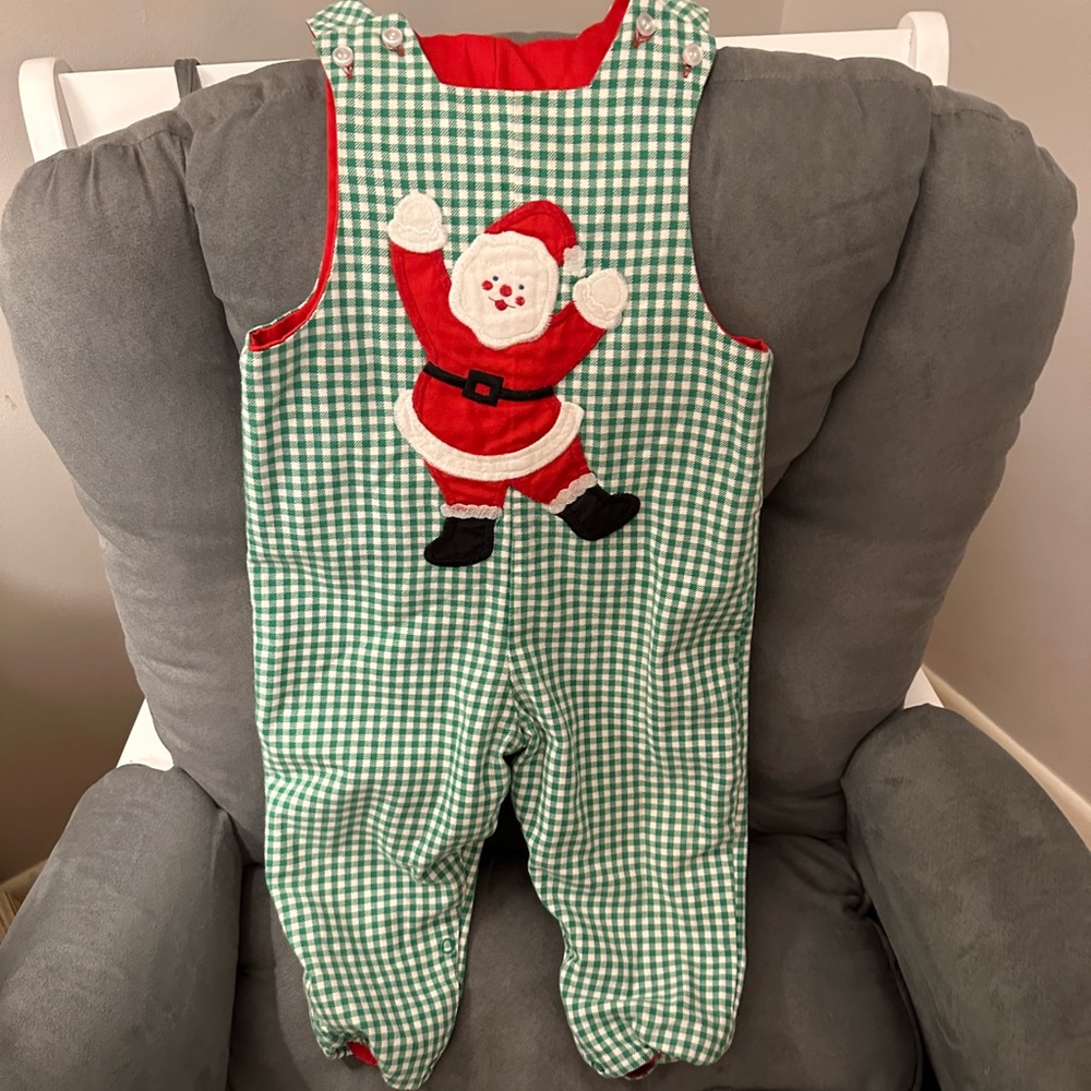 Bailey Boys Reversible Santa Jumper/Cow Jumper 2T
